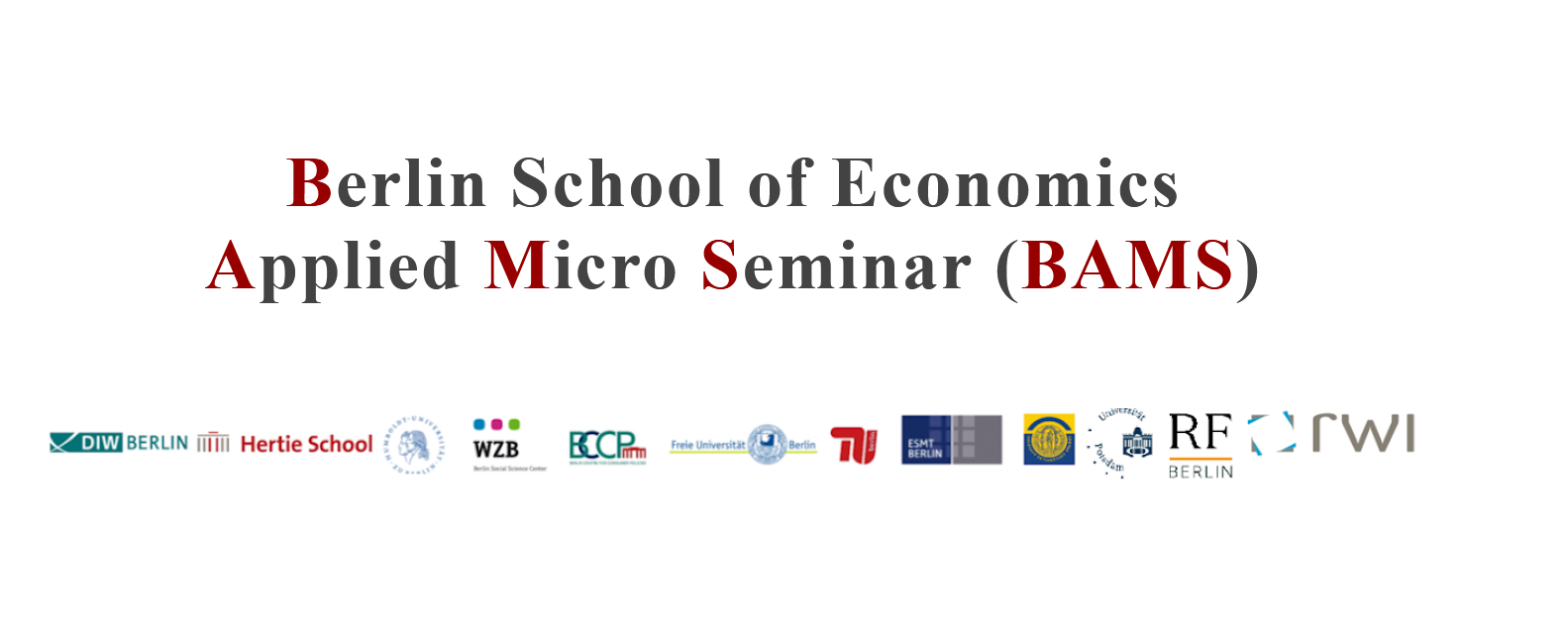 Course Image Wissenschaft Live - Berlin Applied Microeconomics Seminar (in English) - SoSe 2025 - 6848
