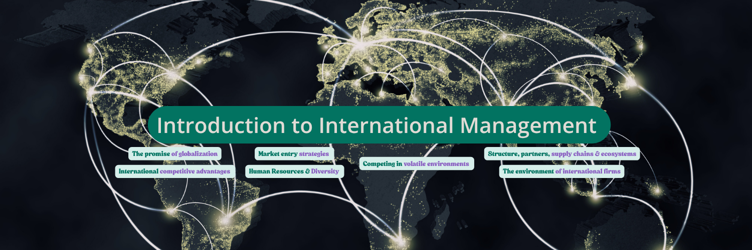 Course Image International Management - Wintersemester 2026/2027