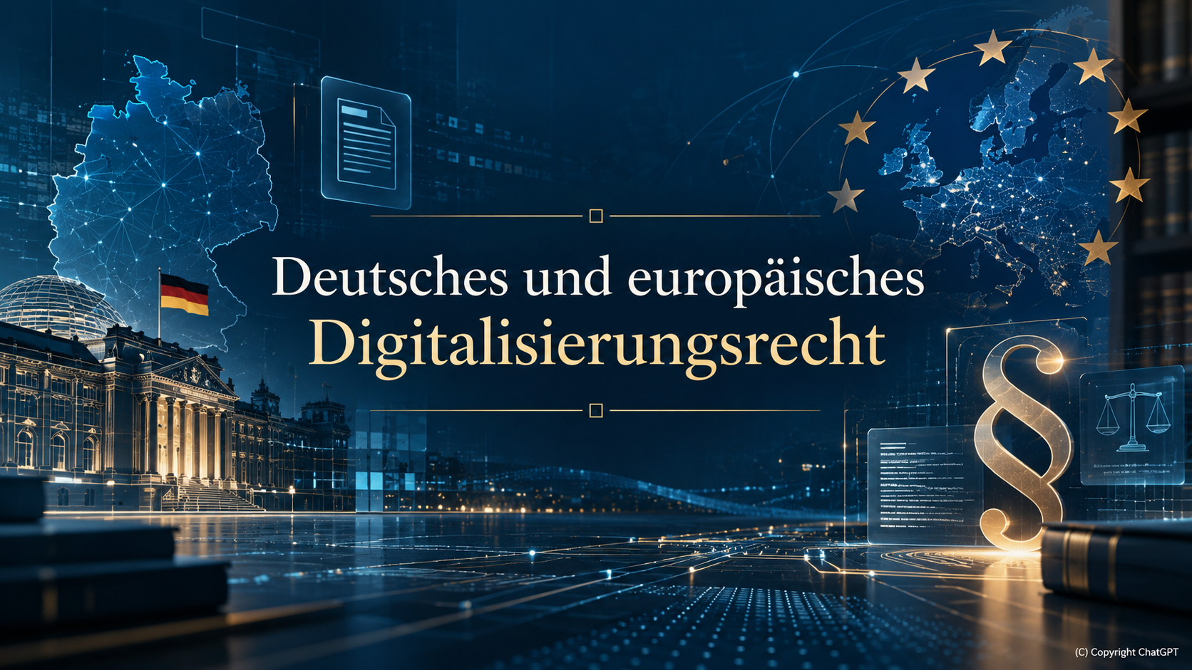 Course Image Deutsches und europäisches Digitalisierungsrecht - Wintersemester 2026/2027