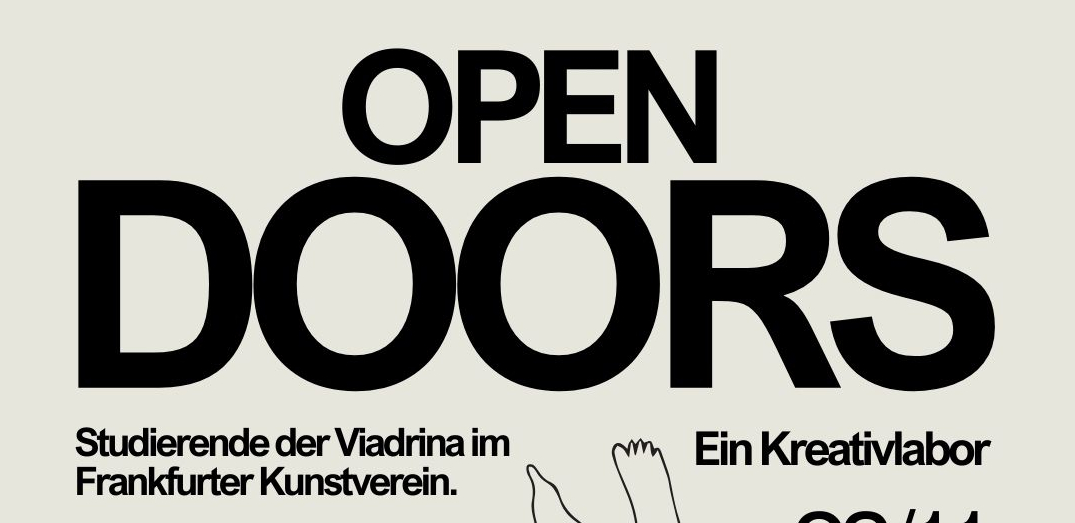 Course Image "Open Doors". Studierende der Viadrina im Kunstverein Frankfurt (Oder). Ein Kreativlabor